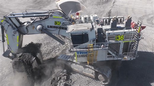 This giant machine makes mining look easy