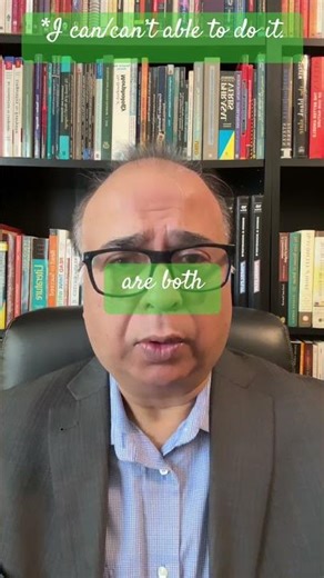 Stop Saying “I Can Able” ❌