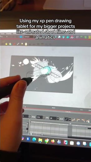 What’s an xp pen drawing tablet good for? #artvlog #xppen #animation #animated