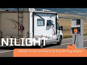 Only 30A Power at the Campground? | Nilight 30A to 50A RV Adapter Explained