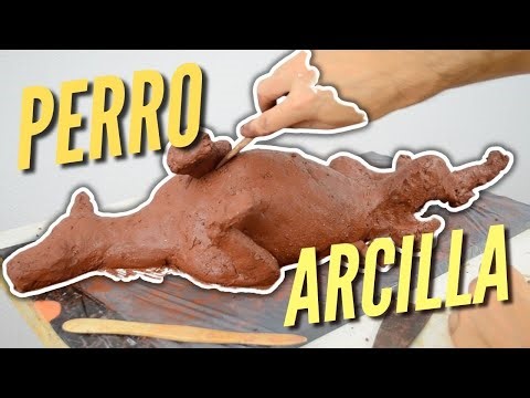 🐶🐾 Como MODELAR un perro en ARCILLA