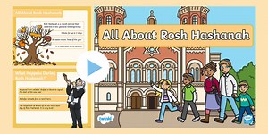 EYFS All About Rosh Hashanah PowerPoint