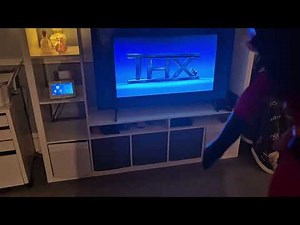 Violet Watches the THX Logo