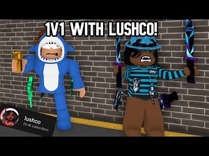 1v1 with ‪@weheartlush‬ in Murder Mystery 2! (YouTubers 1v1)