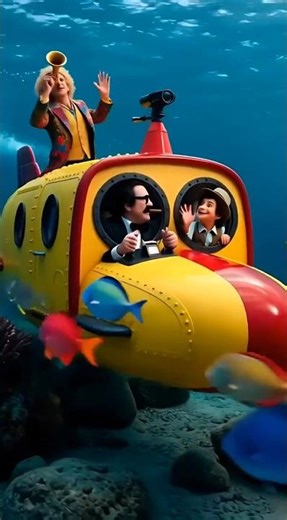 The Yellow submarine by the new Marx Brothers #shorts #viralshorts #marxbrothers