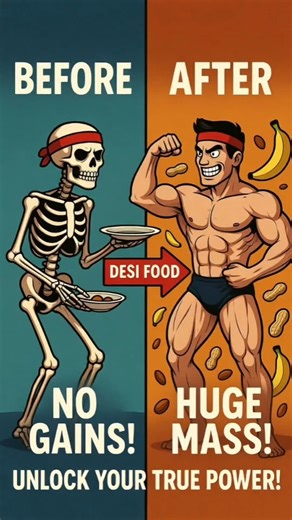 Stop Being Skinny! Desi Diet Secrets for Mass Gain. 💪🥦