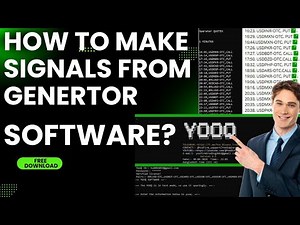 Generate Signals from YooQ Software!