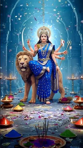ambe maa 🦚💗 #navratri #navratrispecial #song