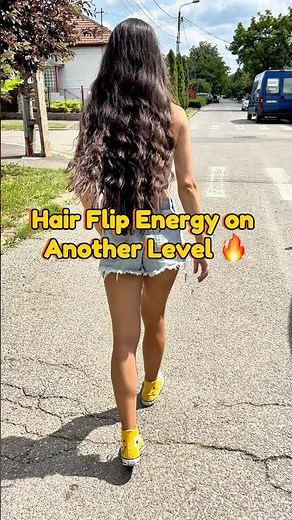 Hair Flip Energy on Another Level 🔥 #Shorts