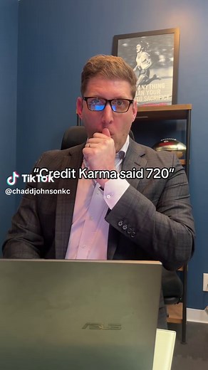 Let’s just say it wasn’t anywhere close to 720. Credit Karma and mortgage scores are not the same thing. And yes… this happens ALL the time because this stuff is confusing. Have you ever checked your actual mortgage score?