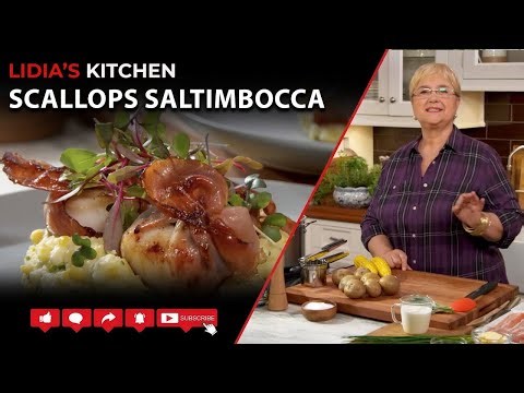 Scallops Saltimbocca