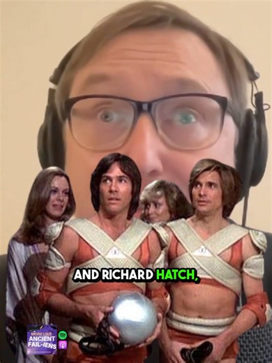 John Hodgman explains the ancient alien theory behind Battlestar Galactica 👽 #battlestargalactica #original #podcast #ancientaliens