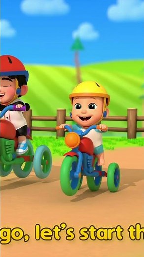 ¡Las carreras son muy divertidas en la granja con los animales! | Canciones infantiles y rimas