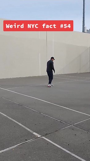 Handball is the unofficial sport of NYC #nyc #handball #playball