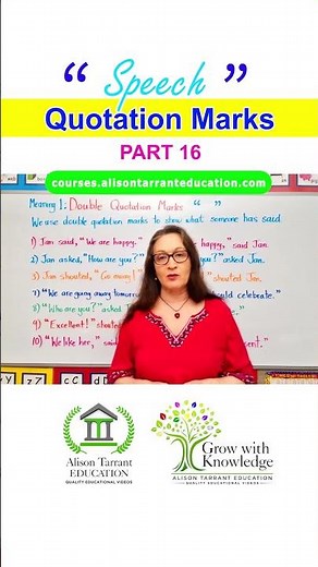 Using Speech Marks | Punctuating Direct Speech | EasyTeaching #english #writing #punctuation #speech