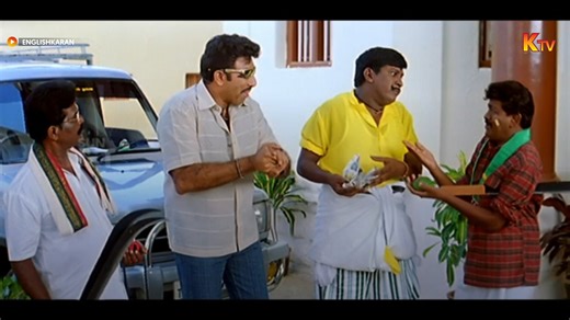 The iconic Sathyaraj and Vadivelu comedy scene #KTV #Englishkaaran #SocialKondattam | KTV