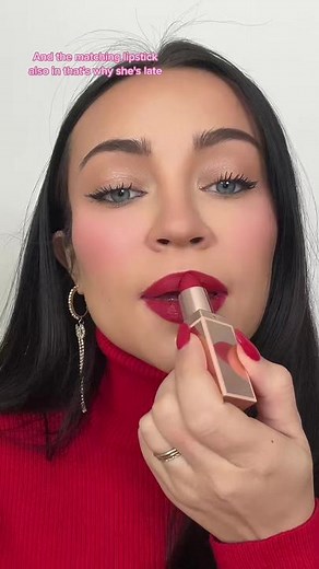 Holiday Makeup: Red Blush & Lip Tutorial ft. Patrick Ta Beauty