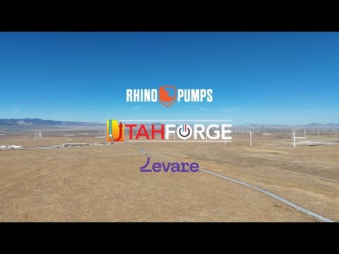 Pumps on the Ground at the Utah FORGE Geothermal Project