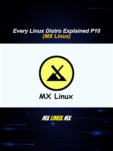 Every Linux Distro Explained P10 (MX Linux) #mxlinux #mx #distro #linux #pcparts