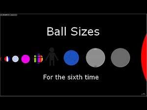 Balls Size Comparison (Version 6)
