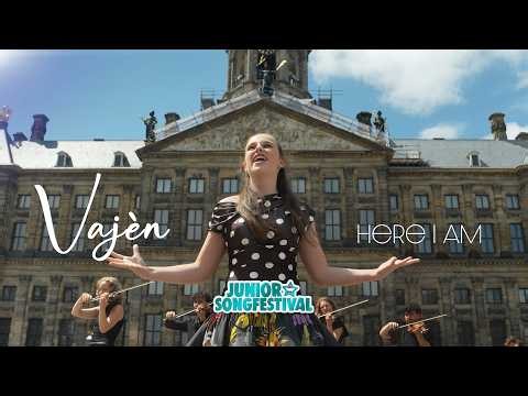 VAJÈN - HERE I AM 🌻 [VIDEOCLIP] | JUNIOR SONGFESTIVAL 2026 🇳🇱