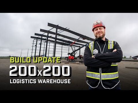 40,000 Sq Ft PEMB Logistics Warehouse Going Up!