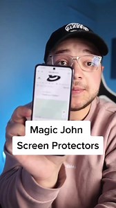 Replying to @kokainballsintea Magic John screen protectors secured. #tech #techtok #samsung #android #zflip4 #imparkerburton #magicjohn @magicjohn_us3