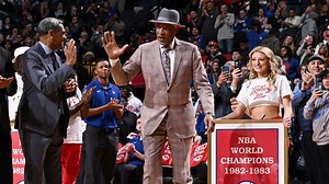 Philadelphia 76ers honor 1982-83 championship team