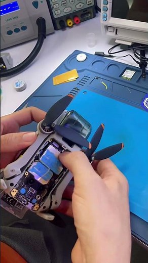 Reparación conector drones Dji mini 2 #drone #dji #serviciotécnico