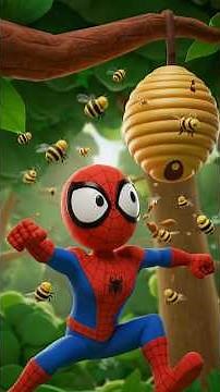 Spiderman vs Bee Who Wins in a REAL Fight