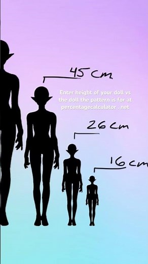 Resizing #bjd sewing patterns for your doll is easy! Use this quick guide, or my full tutorial.