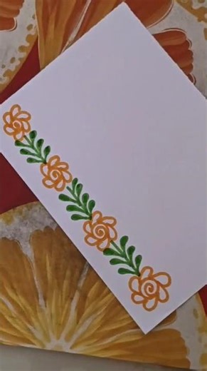 Easy Boarder Design For School/College Project Work|#viral#youtubeshorts #youtube #viralshorts