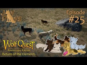 A Challenge of Brothers! | WolfQuest: AE Return of the Elements Multiplayer Collab #25