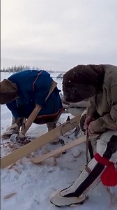 🤔 The secret of tundra hunters: skis for walking on deep snow