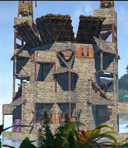 Как построить в Rust: Шелл и 3 стены до лута