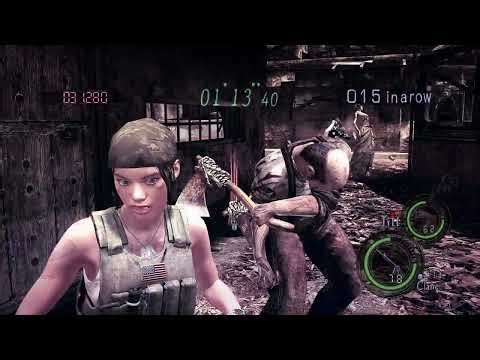 Public Assembly RE4 Sceneries with Claire & Jill ~ Resident Evil 5 mercenaries