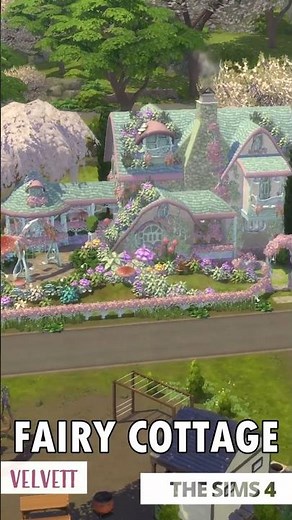 My Whimsical Fairy Cottage! [Sims 4] Enchanted By Nature