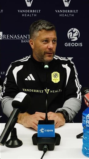 Ready to get back out there 🔥 #nashville #mls #soccer #pressconference