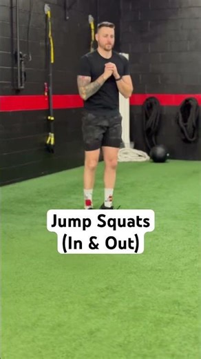 Jump Squats (In & Out): Build Lower Body Power, Coordination & Athletic Control! 💥 #TrAkAthletics