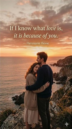 The Most Beautiful Love Quote by Hermann Hesse #LoveQuotes