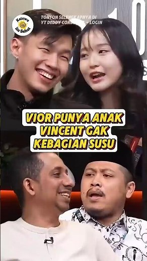 VIOR PUNYA ANAK VINCENT GAK KEBAGIAN SUSU
