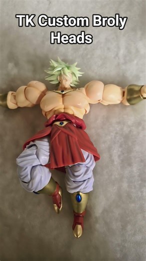 Quick Reviews TK Custom Broly Accessories #dragonball #broly #dragonballz #goku #shorts