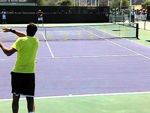 Juan Martin Del Potro Forehand and Backhand in Slow Motion