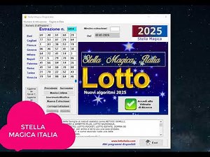 ALLA GRANDE LOTTO_STELLA_MAGICA.. un genio per il tuo PC con WIndows..OTTIMO NEL2026