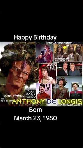 Happy birthday Anthony De Longis, born March 23, 1950.