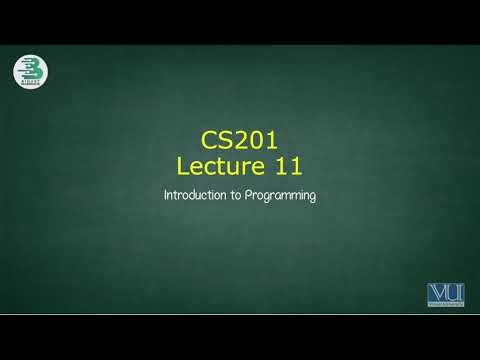 CS201 Lecture 11 | Mid Term