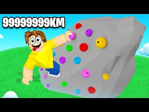 ROCK CLIMBING In ROBLOX!