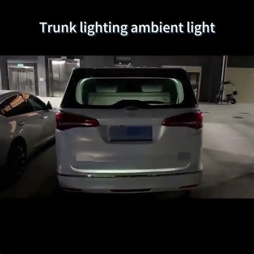 Iluminación de maletero de alto brillo para coche, luz ambiental,