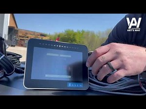 Art's Way X Series Manure Spreaders - Pairing Raven CR7 with unit