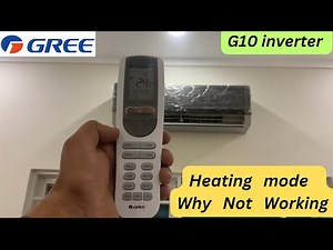 Inverter ac convert to heating mode || gree g10 inverter ac convert to heating mode